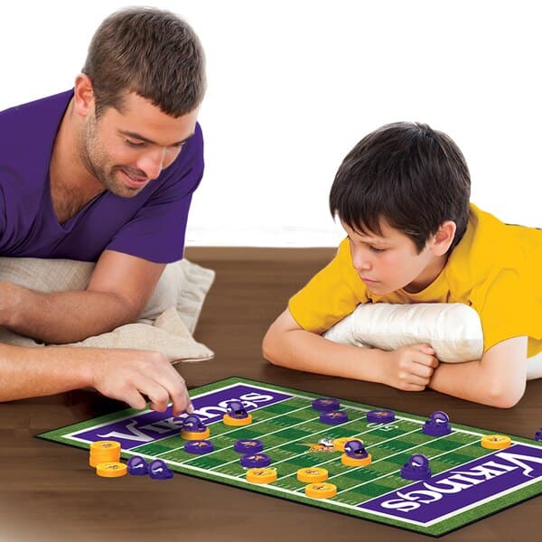 MasterPieces-Minnesota Vikings - Checkers Board Game-MIV3039-Legacy Toys