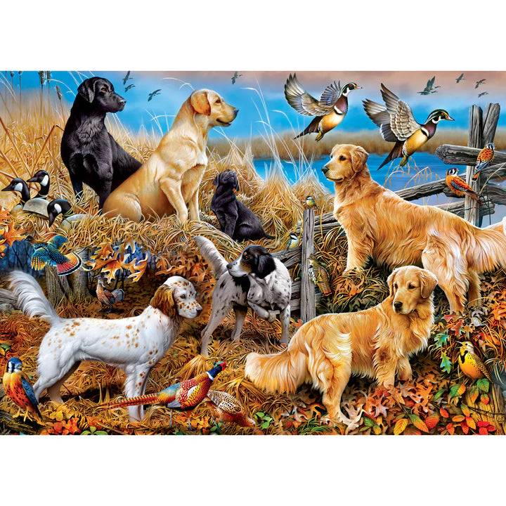 MasterPieces-Mossy Oak - Man's Best Friends - 1000 Piece Puzzle-72298-Legacy Toys