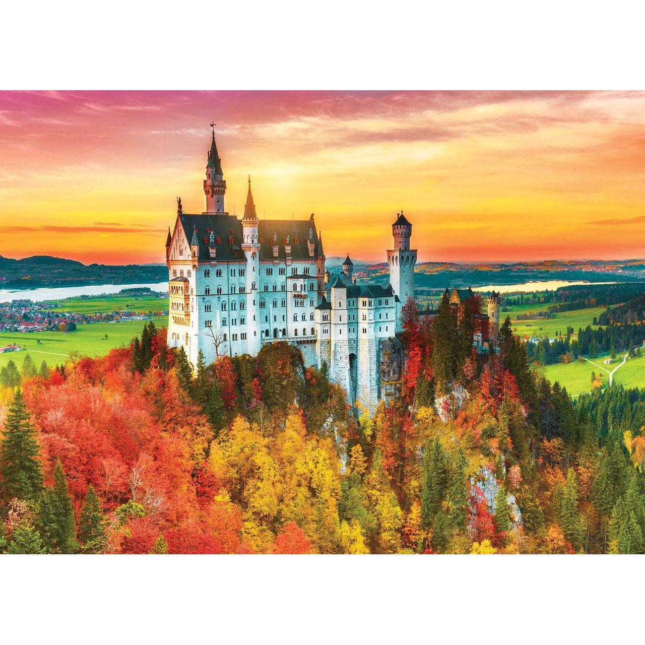 MasterPieces-Shutterspeed - Autumn Castle - 1000 Piece Puzzle-71953-Legacy Toys