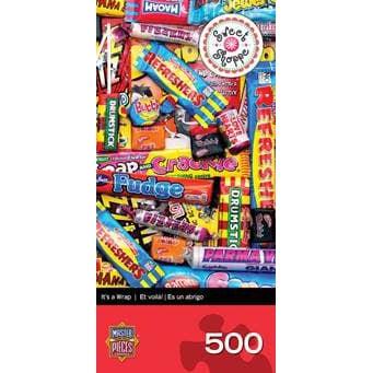 MasterPieces-Sweet Shoppe - 500 Piece Puzzle Assortment-32191-Candy Crush-Legacy Toys