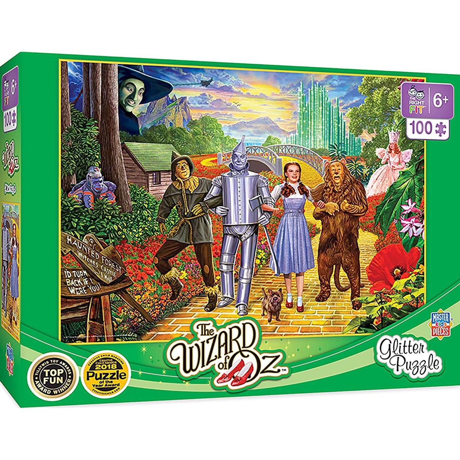 MasterPieces-The Wizard of Oz -100 Piece Puzzle-11936-Legacy Toys