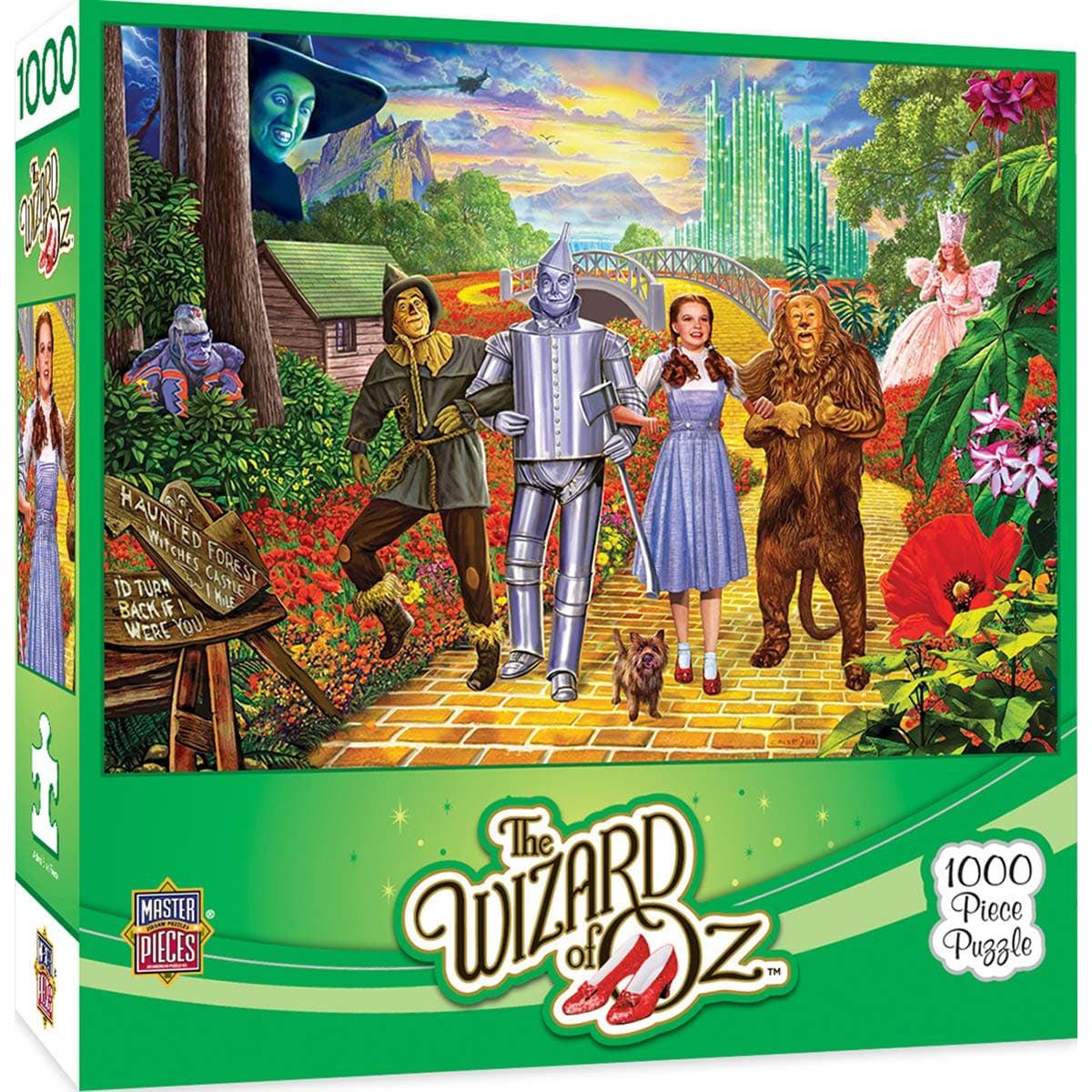 MasterPieces-The Wizard of Oz - Off To See The Wizard- 1000 Piece Puzzle-71939-Legacy Toys