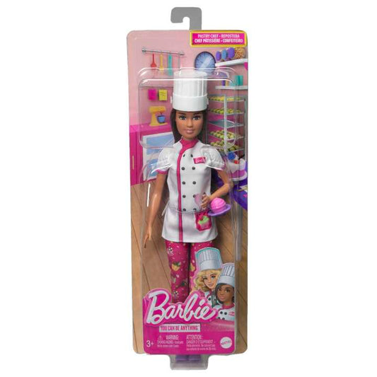 Mattel-Barbie Career Doll - Pastry Chef-HKT67-Legacy Toys