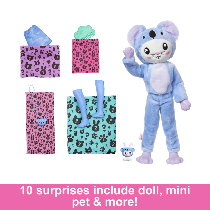 Mattel-Barbie Cutie Reveal - Bunny as Koala-HRK26-Legacy Toys