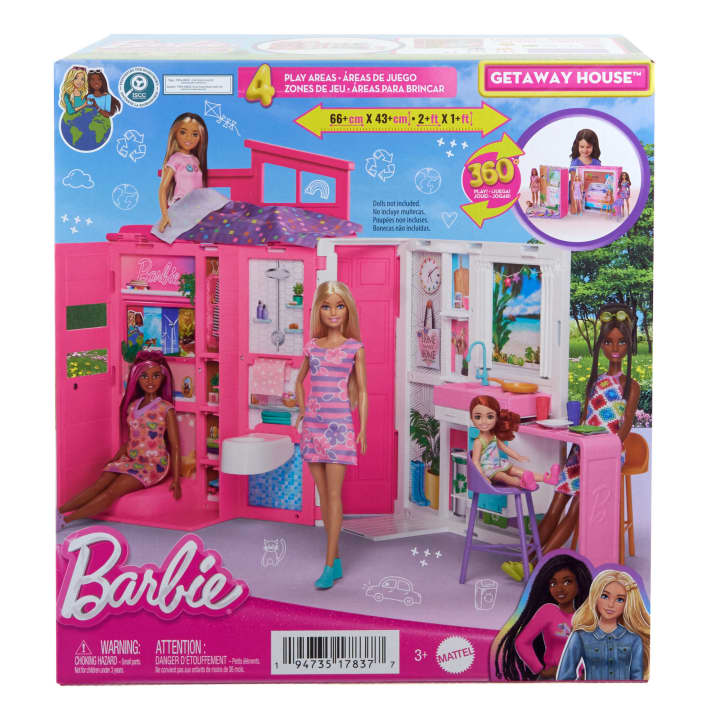 Mattel-Barbie Getaway House Playset-HRJ76-Legacy Toys