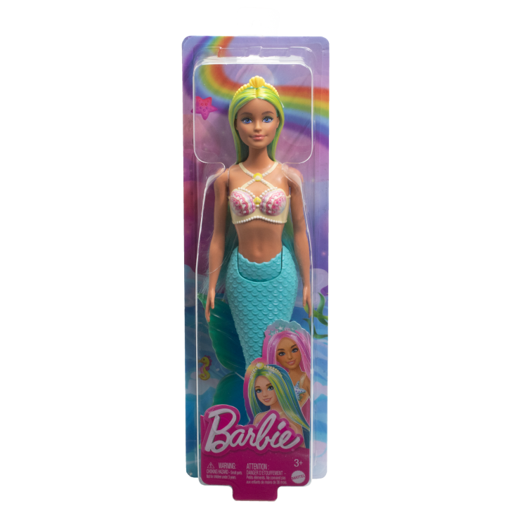 Barbie Mermaid Doll Blue Hair and Tail