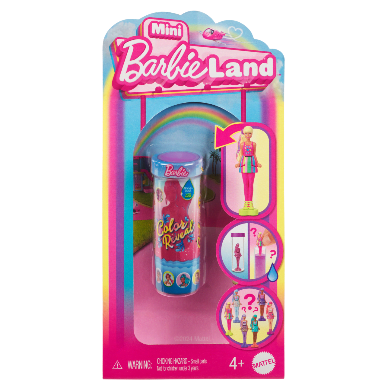 Mattel-Barbie Mini Barbieland Doll Assortment - Color Reveal-HYF28-Legacy Toys