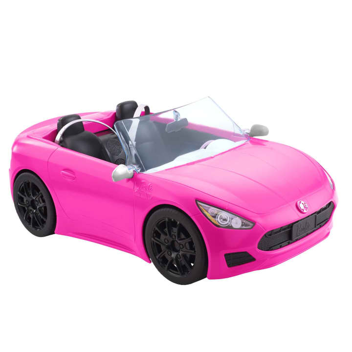 Mattel-Barbie Vehicle - Pink Convertible-HBT92-Legacy Toys