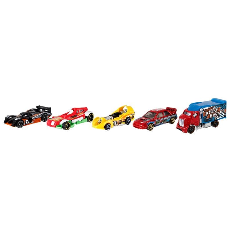 Mattel-Hot Wheels 5 Car Pack - Assorted Styles-1806-Legacy Toys