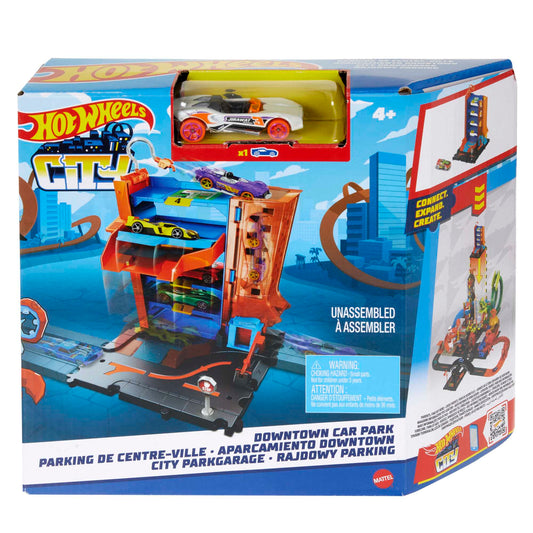 Mattel-Hot Wheels City Downtown Car Park-HDR28-Legacy Toys