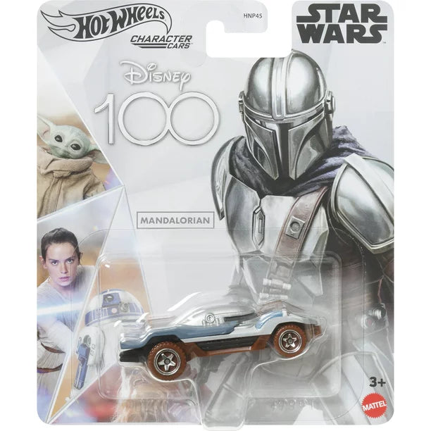 Mattel-Hot Wheels Disney 100 Character Cars - Mandalorian-HNP53-Legacy Toys