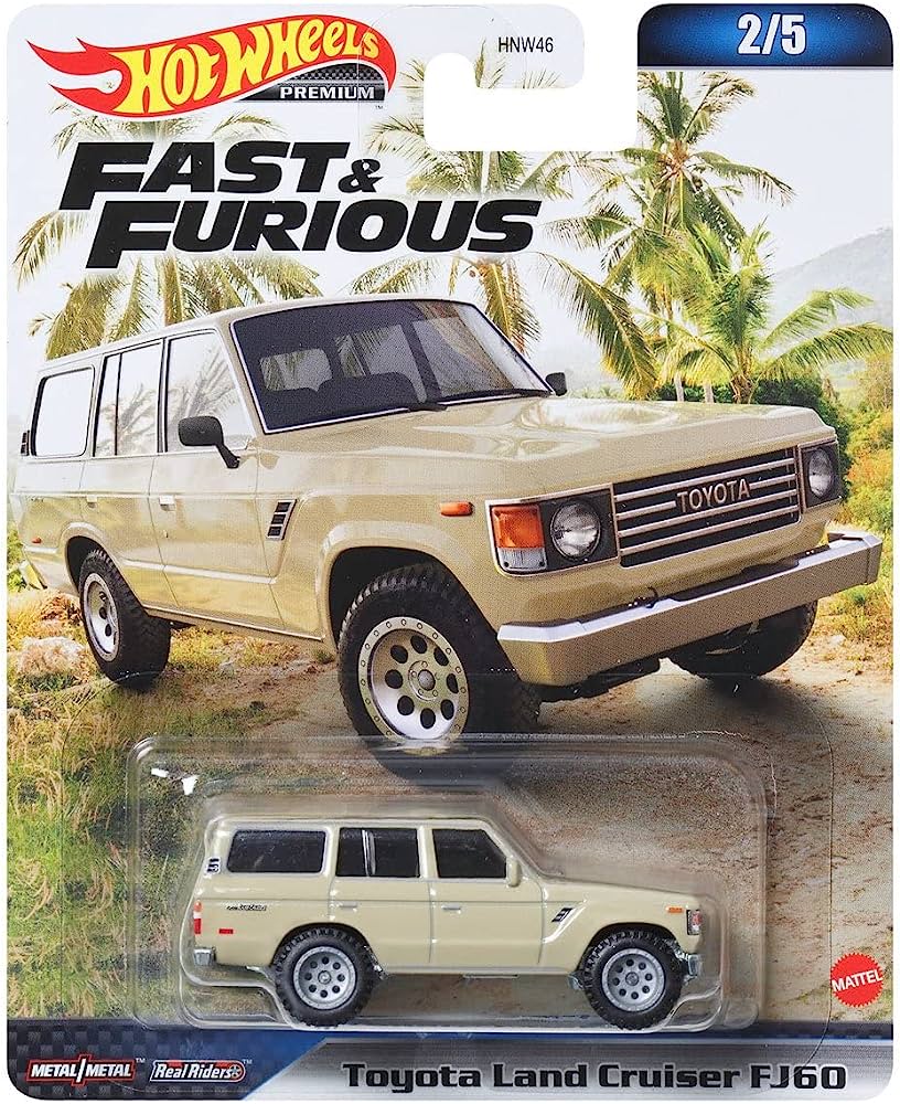 Mattel-Hot Wheels Fast & Furious - Toyota Land Cruiser FJ60-HNW53-Legacy Toys