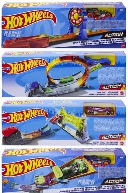 Mattel-Mattel Netflix Lets Race Action Sets--Legacy Toys