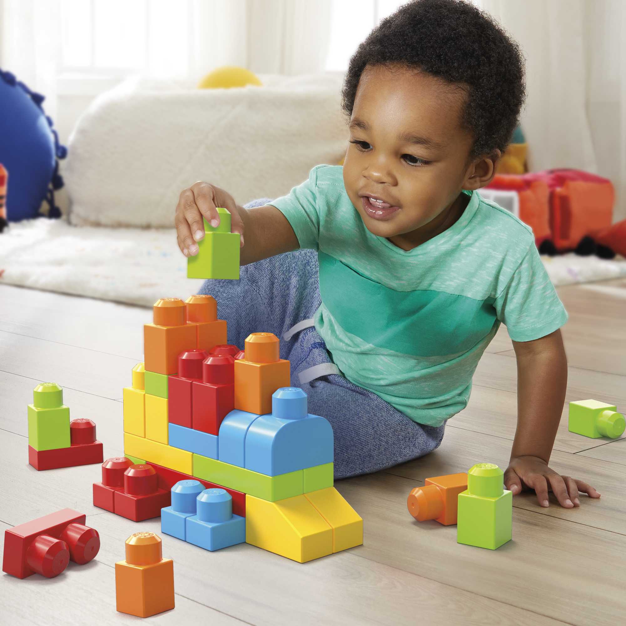 Mattel-MEGA BLOKS Let's Build It!-HKN40-Legacy Toys