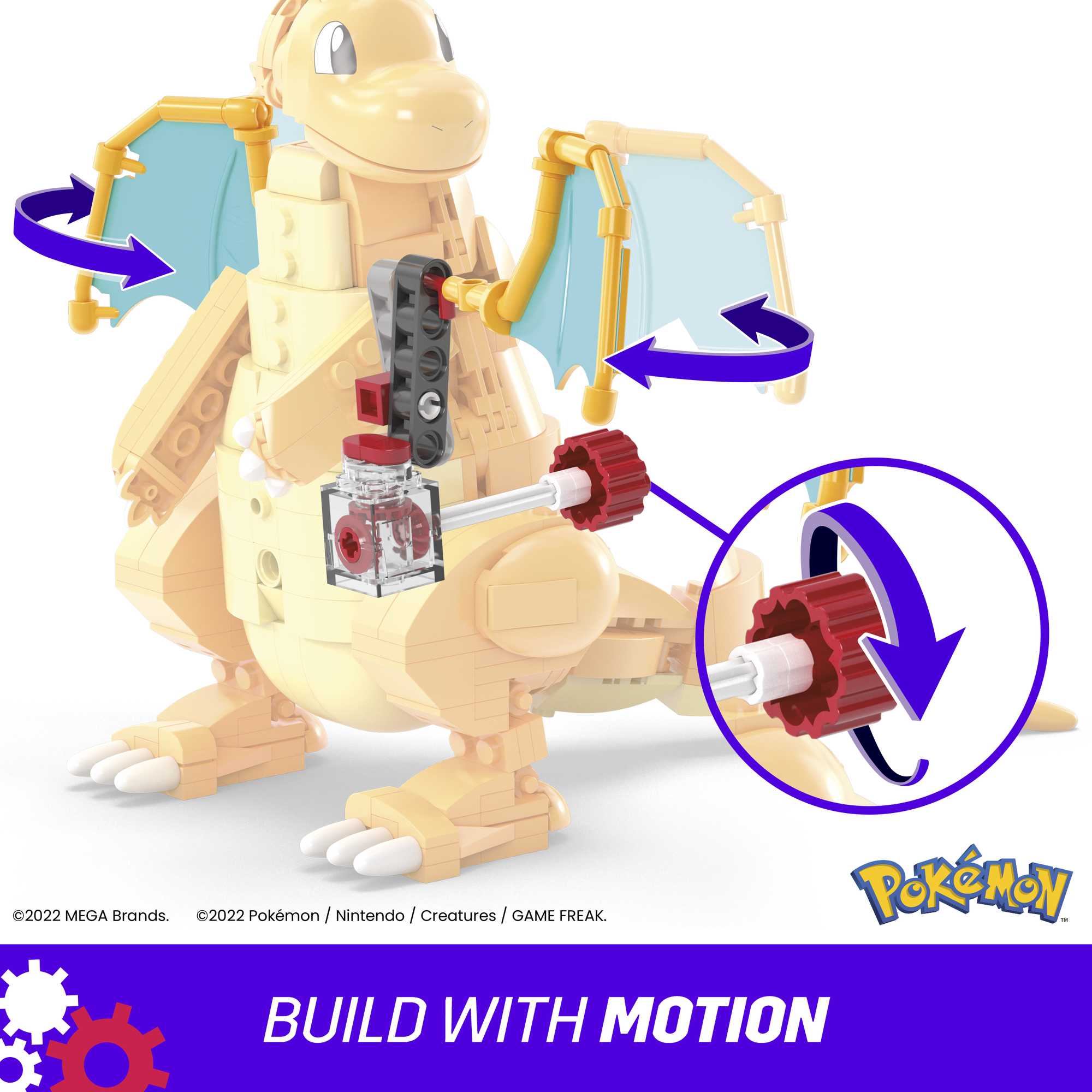 Mattel-MEGA Pokémon Dragonite-HKT25-Legacy Toys