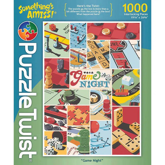 Maynards-Puzzle Twist - Game Night - 1,000 Piece Puzzle-10172-Legacy Toys