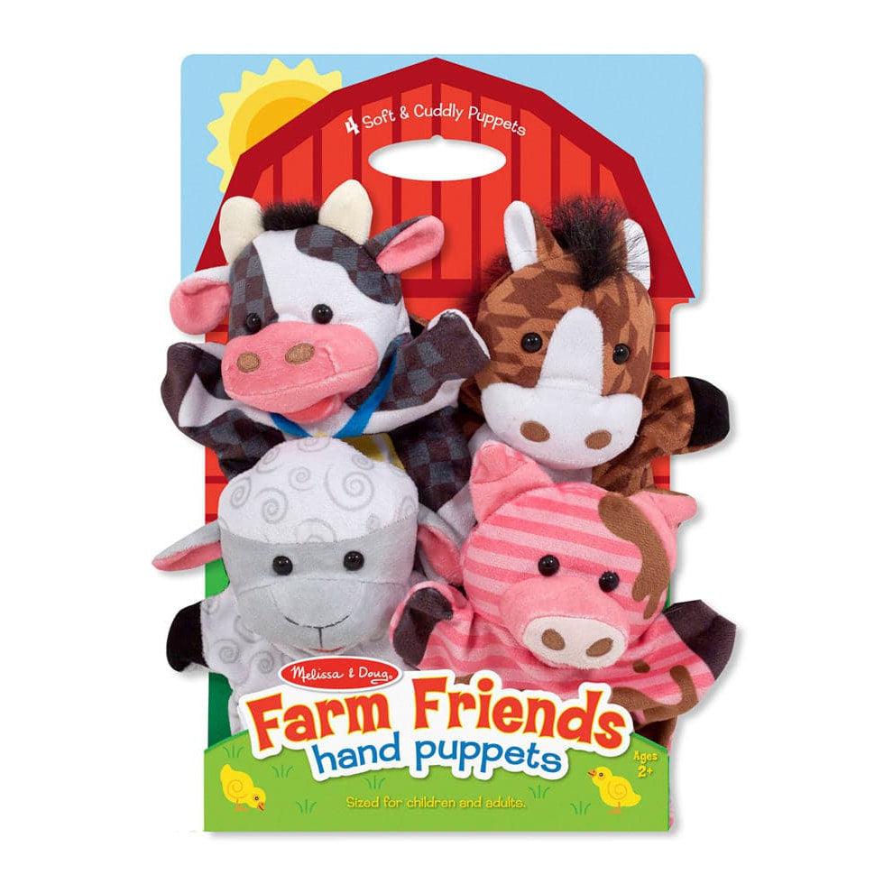 Melissa & Doug-Hand Puppets Farm Friends-9081-Legacy Toys