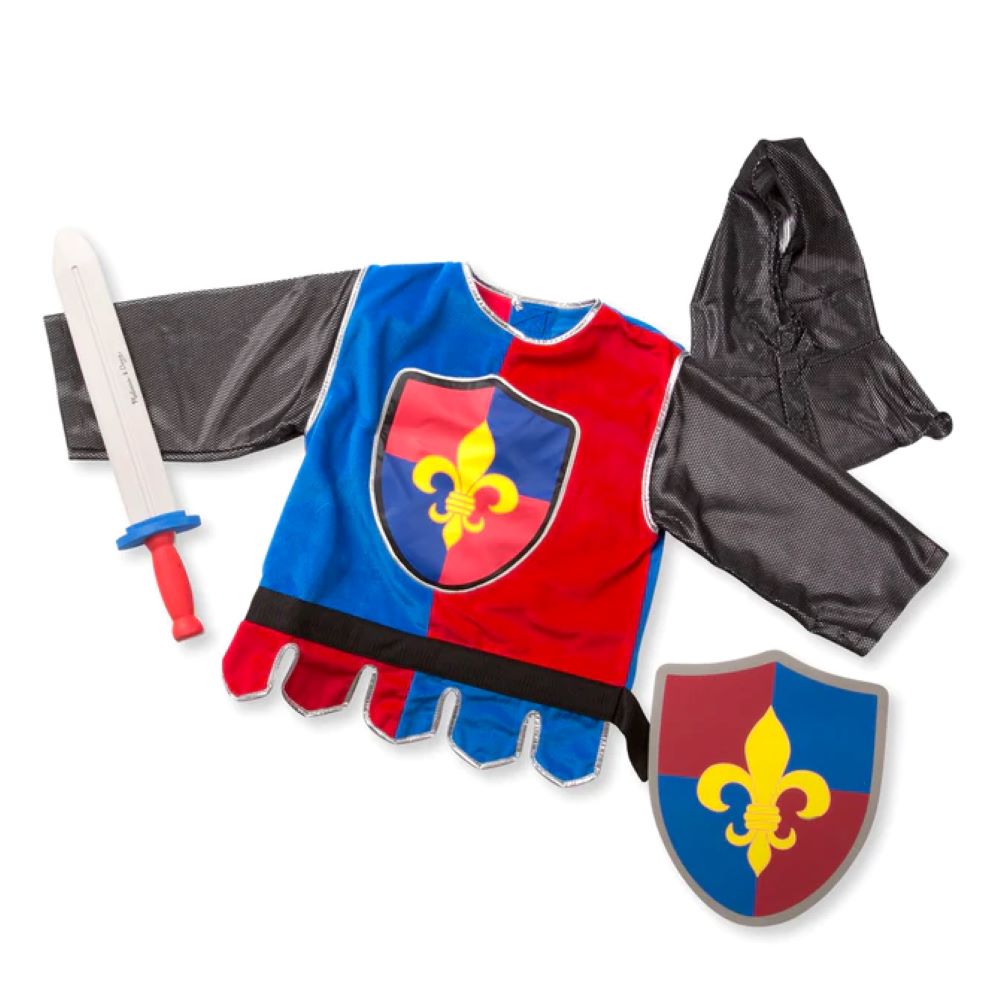 Melissa & Doug-Knight Role Play Dress-up Costume Set-4849-Legacy Toys