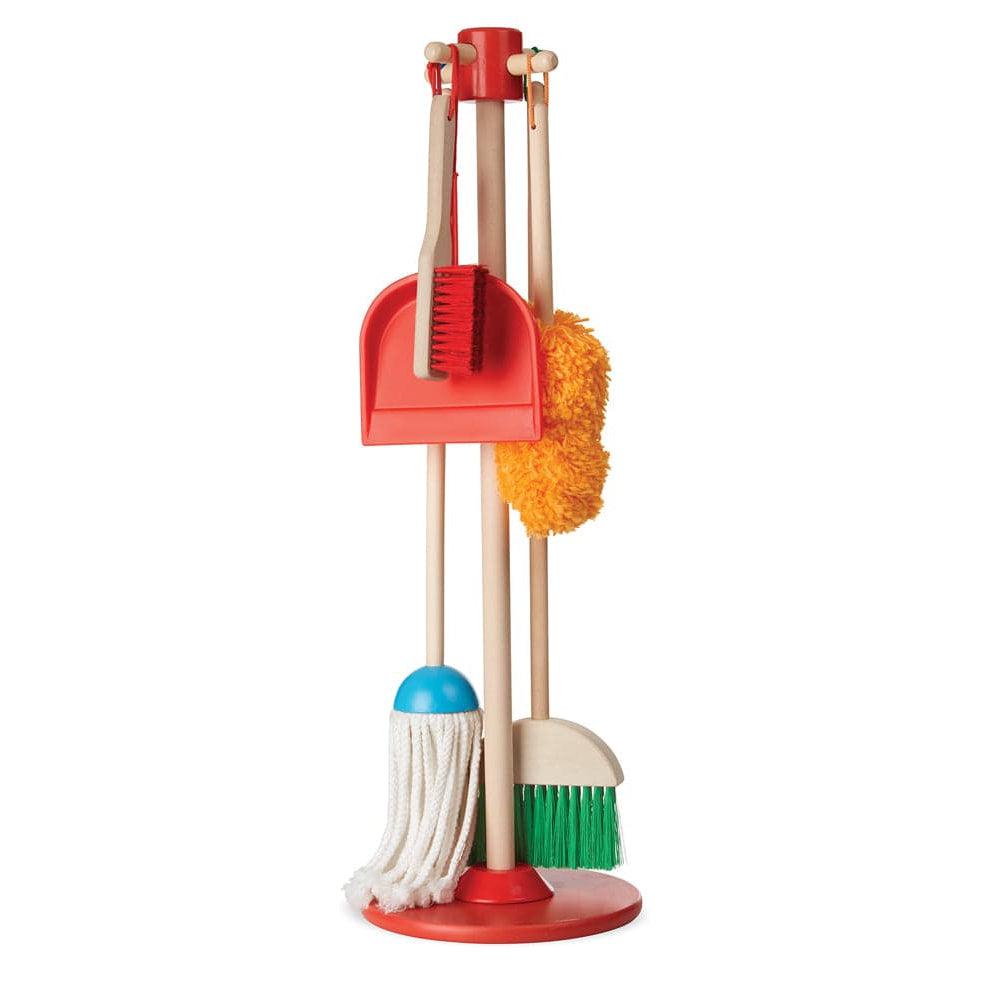 Melissa & Doug-Let's Play House! Dust, Sweep & Mop Play Set-8600MD-Legacy Toys