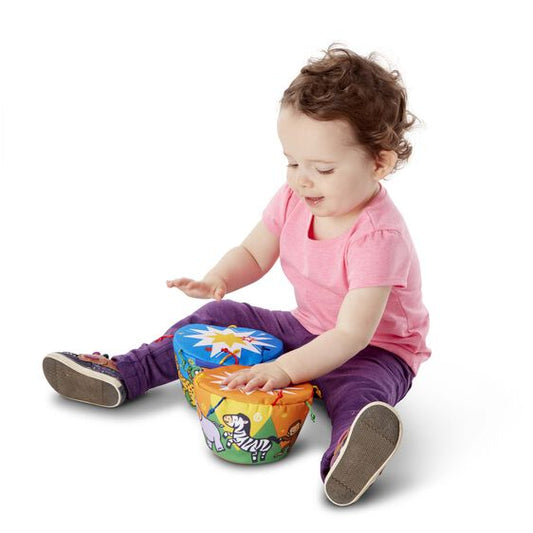 Melissa & Doug-Musical Bongos-50689-Legacy Toys