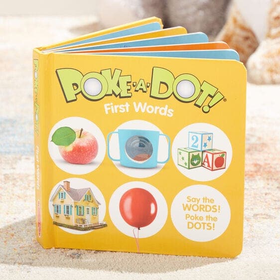 Melissa & Doug-Small Poke A Dot: First Words-31356-Legacy Toys