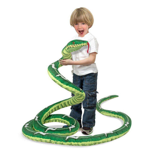 Melissa & Doug-Snake - Lifelike Animal Giant Plush-8841-Legacy Toys