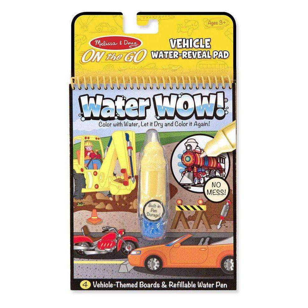 Melissa & Doug-Water Wow! Water Reveal Pads-5375MD-Vehicles-Legacy Toys