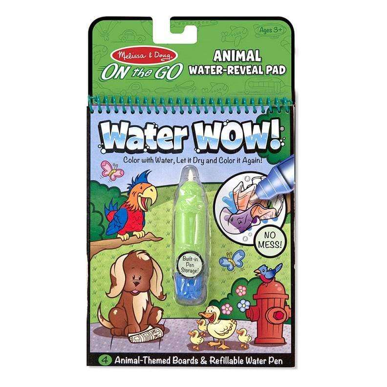 Melissa & Doug-Water Wow! Water Reveal Pads-5376-Animals-Legacy Toys