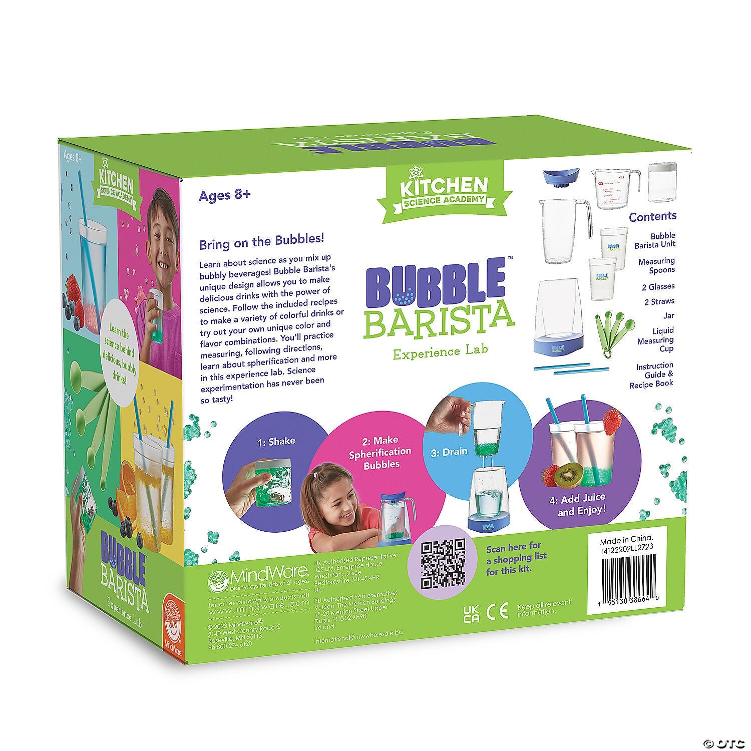 Mindware-Bubble Barista Drink-Making Kit-14122202-Legacy Toys