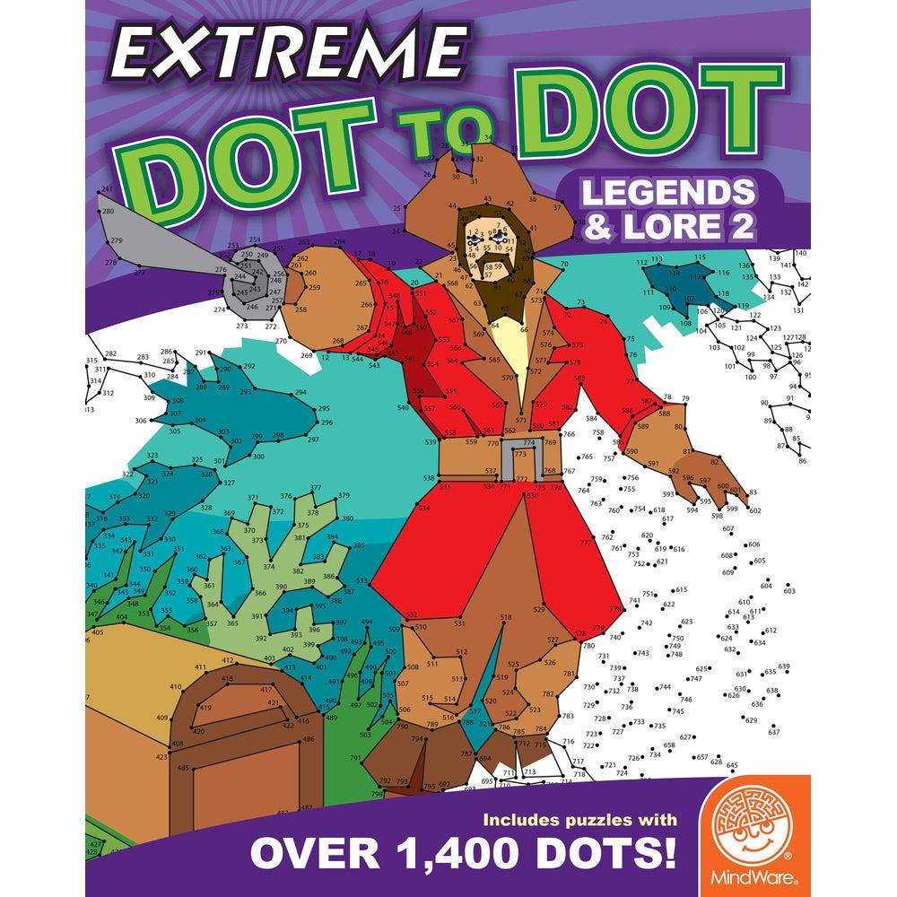 MindWare-Extreme Dot to Dot - Legends & Lore 2-54003-Legacy Toys
