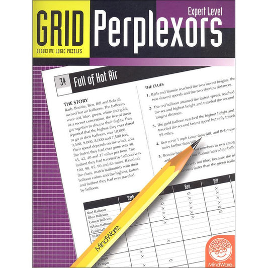 MindWare-Grid Perplexors - Expert Level-20177-Legacy Toys