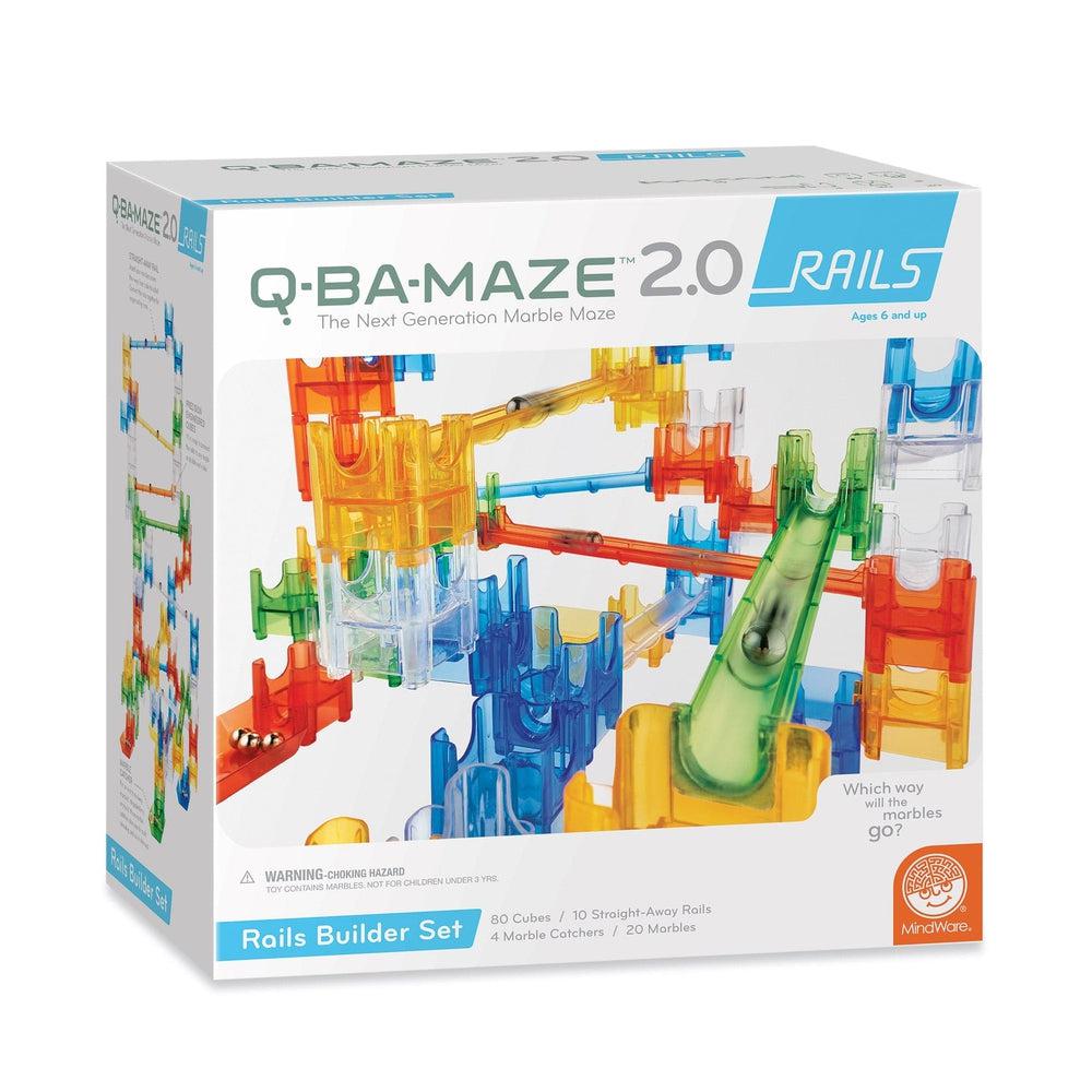 MindWare-Q-BA-MAZE - Rails Builder Set-68517-Legacy Toys