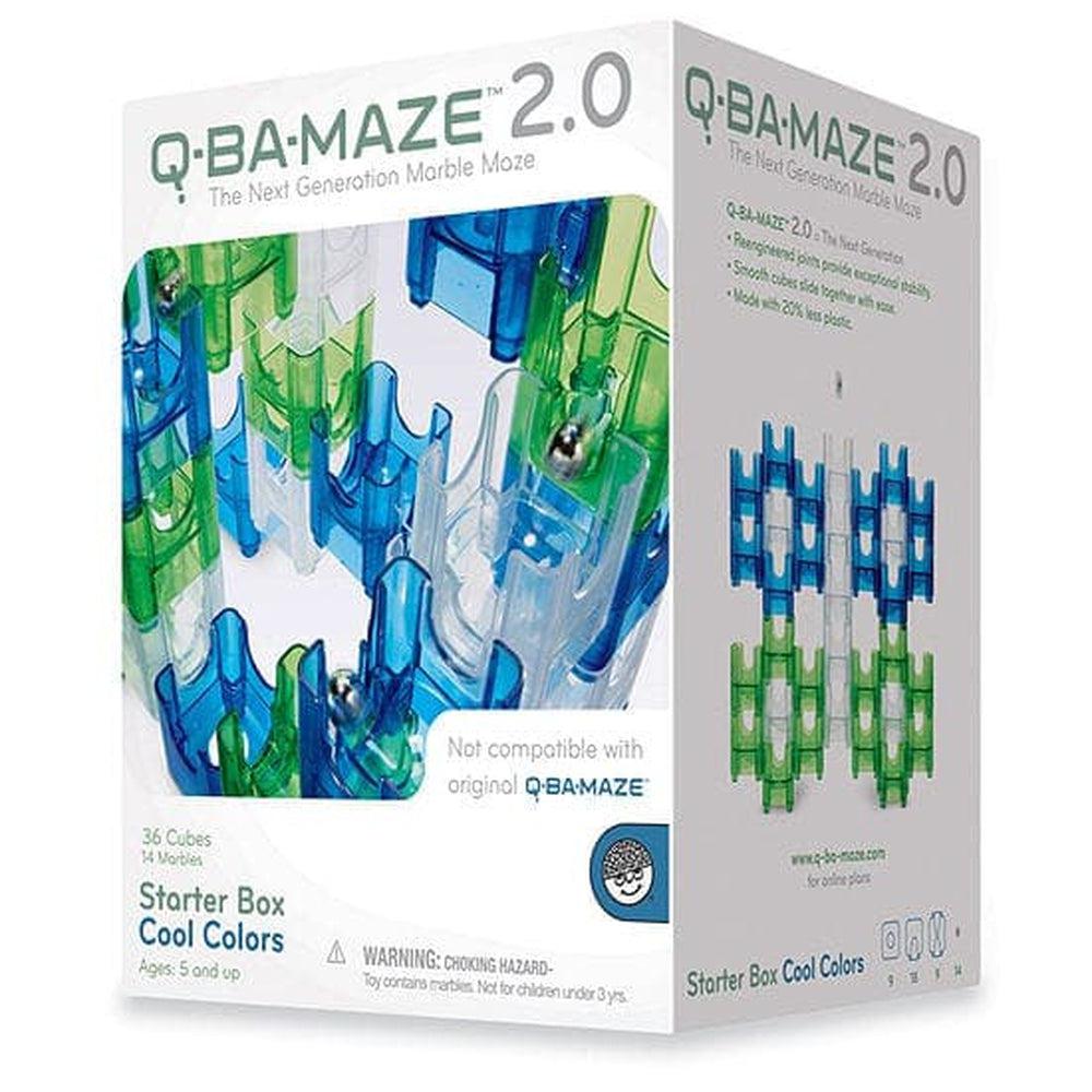 MindWare-Q-BA-MAZE - Starter Box Cool Colors Set-36199-Legacy Toys