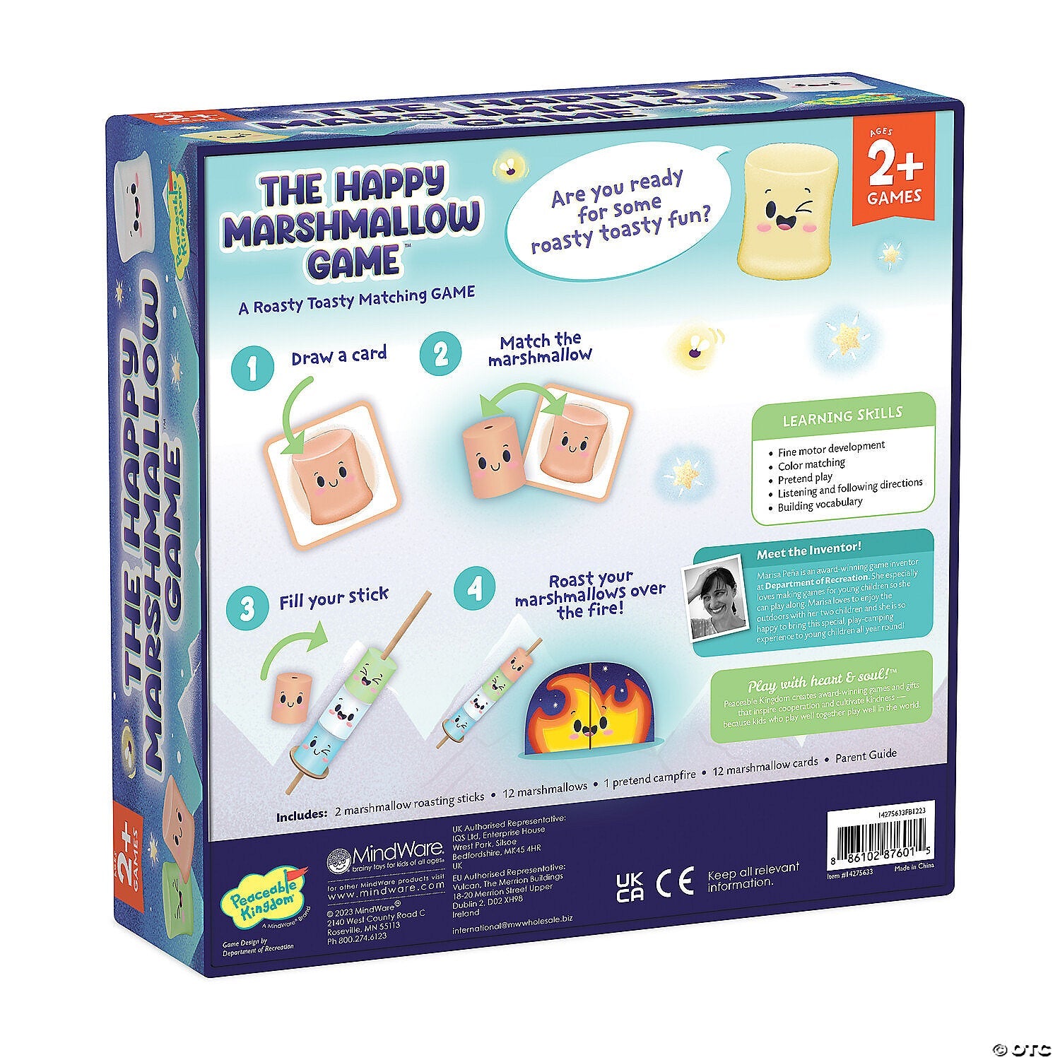 MindWare-The Happy Marshmallow Game-14275633-Legacy Toys