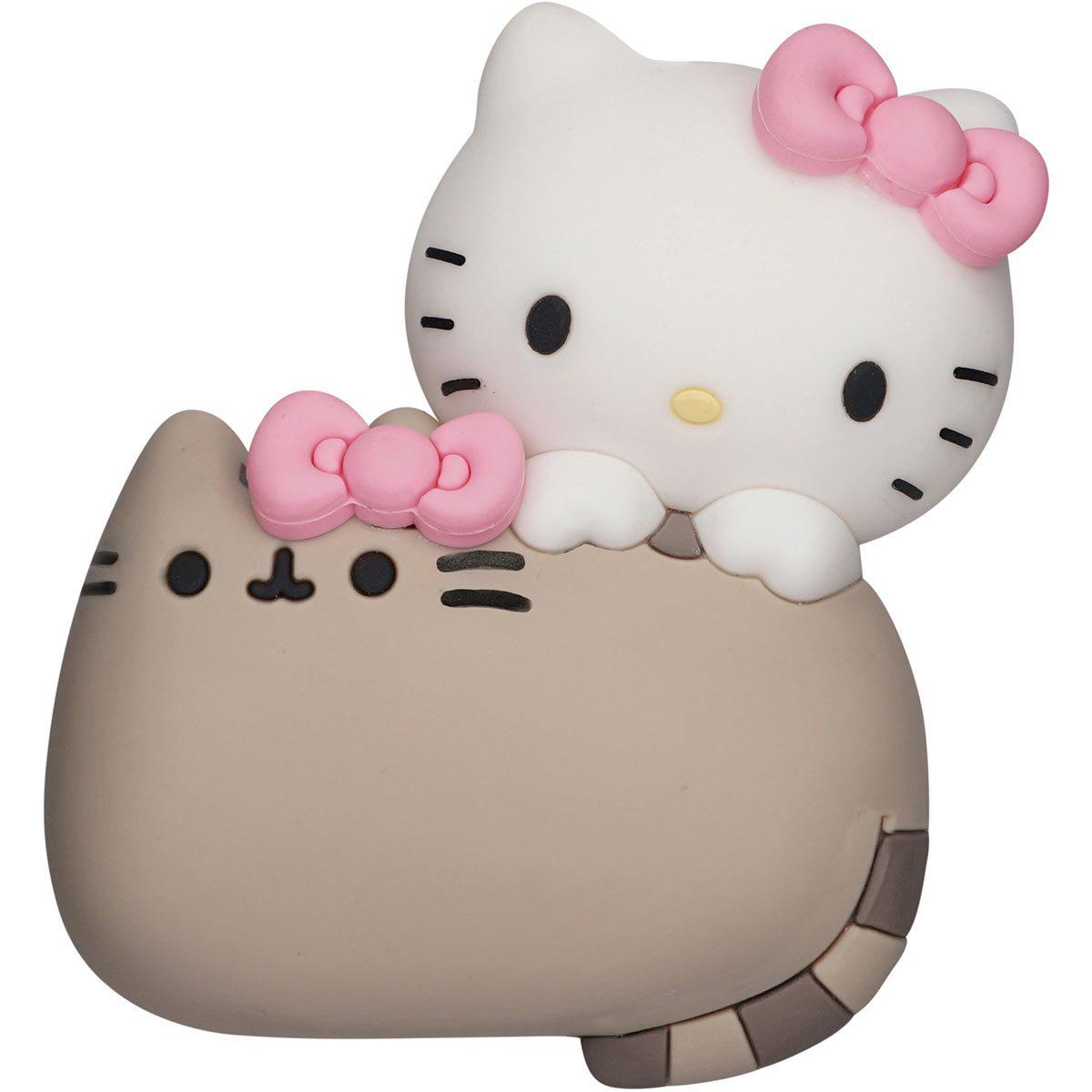 Monogram-3D Foam Collectible Magnet - Hello Kitty and Pusheen-78033-Legacy Toys