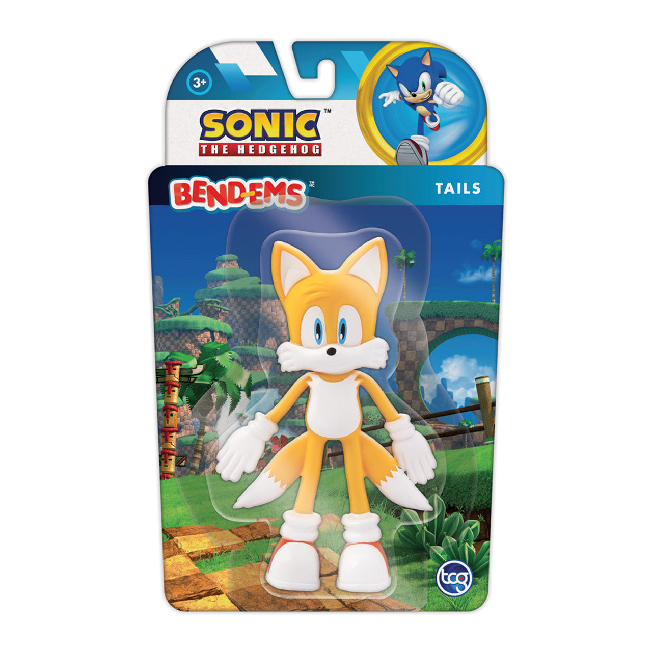 NJ Croce-Bend-Ems Sonic The Hedgehog Tails-55022-Legacy Toys