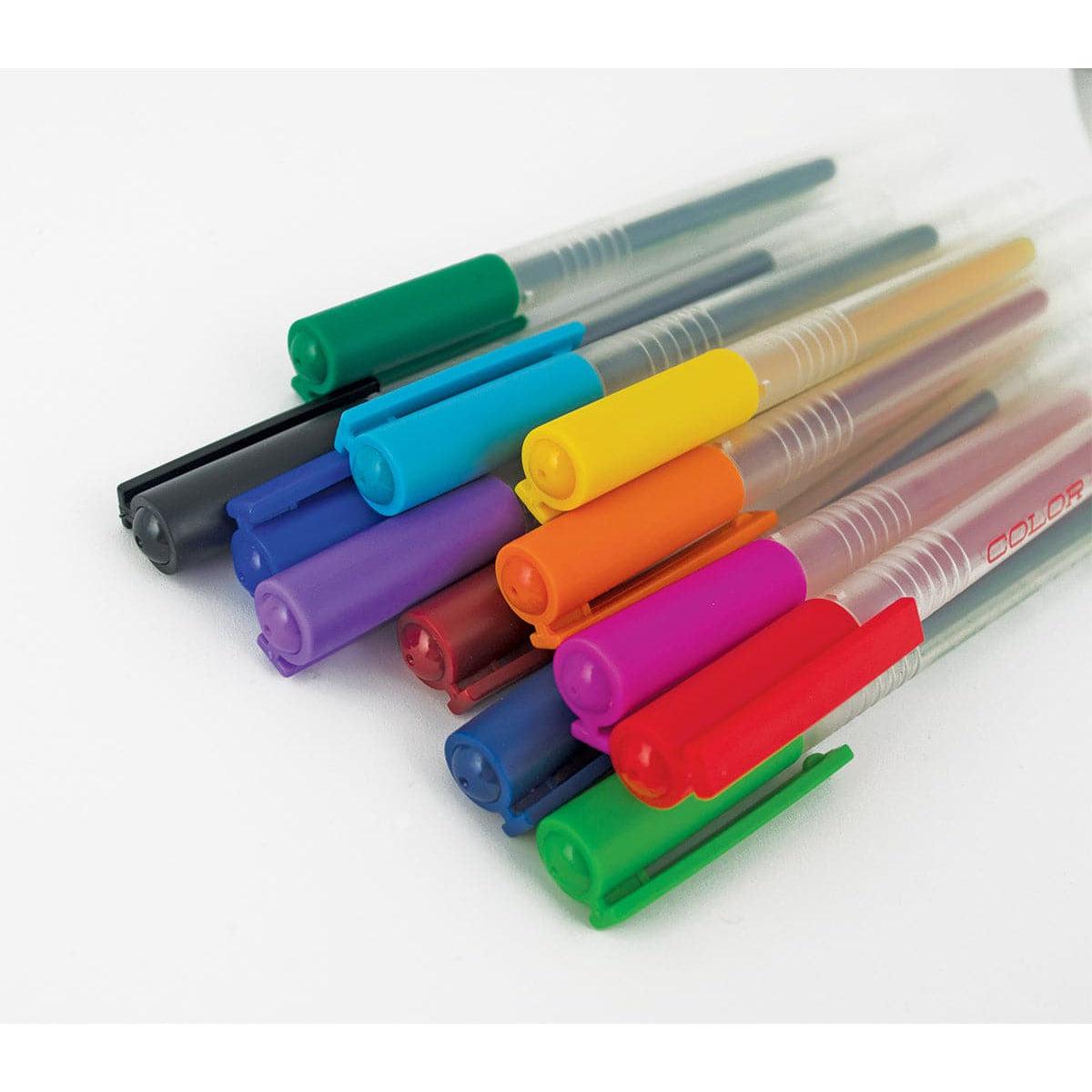 Ooly-Color Luxe Colored Gel Pens - Set of 12-132-039-Legacy Toys