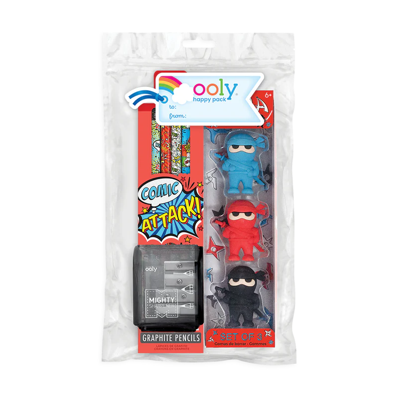 Ooly-Comic Attack Happy Pack-191-099-Legacy Toys