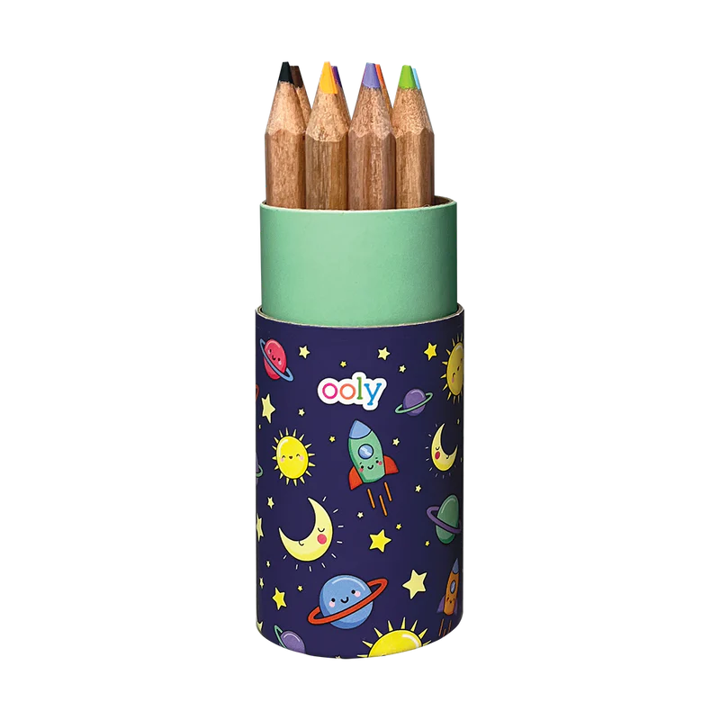 Ooly-Draw 'n' Doodle Mini Colored Pencils + Sharpener-128-172-Legacy Toys