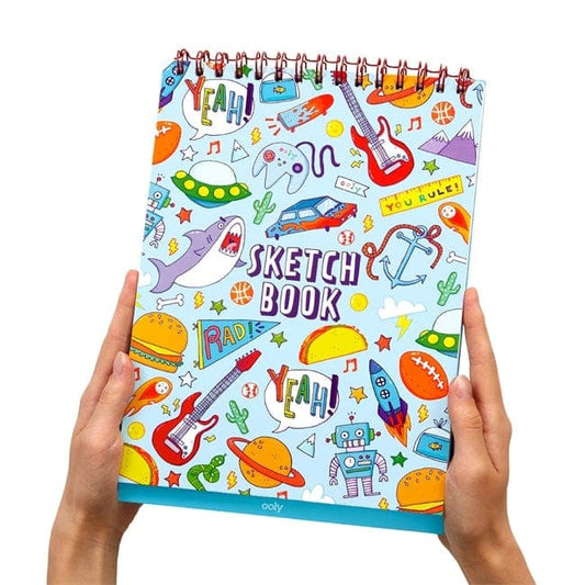 Ooly-Standing Sketchbook - Awesome Doodles-118-214-Legacy Toys