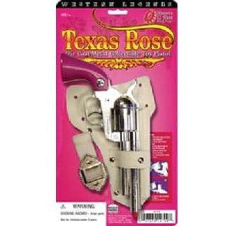 Parris Toys-Diecast Metal Western Texas Rose Holster Cap Gun Set 10.5