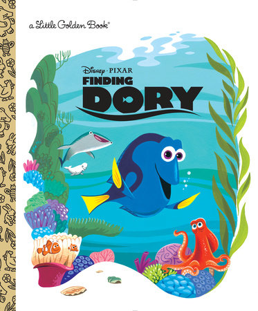 Penguin Random House-Finding Dory Little Golden Book (Disney/Pixar Finding Dory)-9780736435116-Legacy Toys