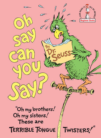 Penguin Random House-Oh, Say Can You Say?-9780394842554-Legacy Toys