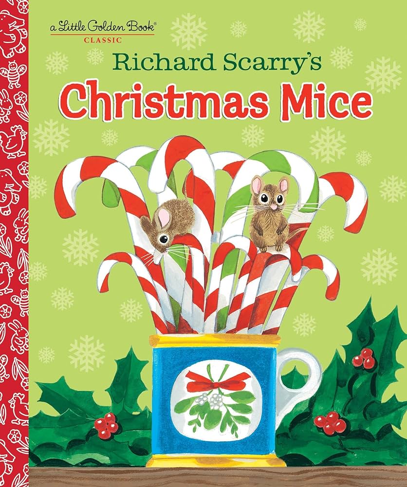 Penguin Random House-Richard Scarry's Christmas Mice-978-0-385-38421-6-Legacy Toys