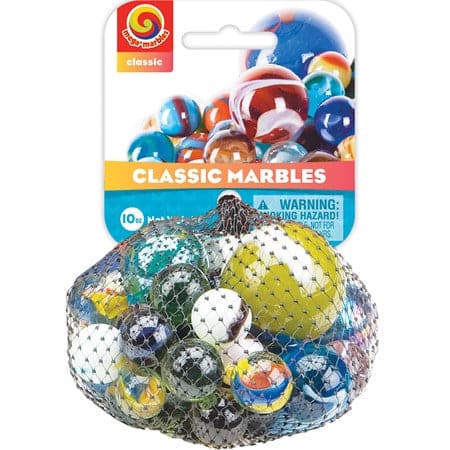 Play Visions-Classic Mix of Marbles-77348-Legacy Toys