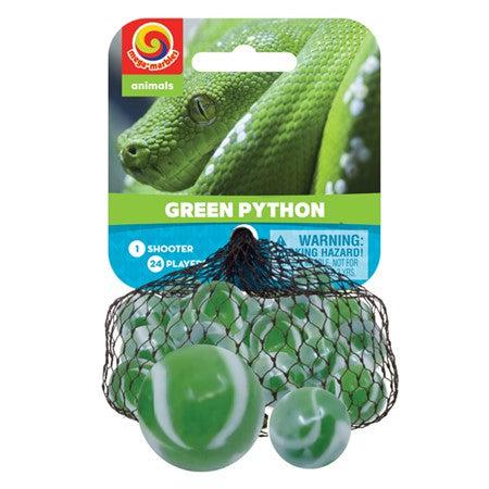 Play Visions-Marbles in a Net-77372-Green Python-Legacy Toys