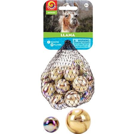 Play Visions-Marbles in a Net-77839-Llama-Legacy Toys