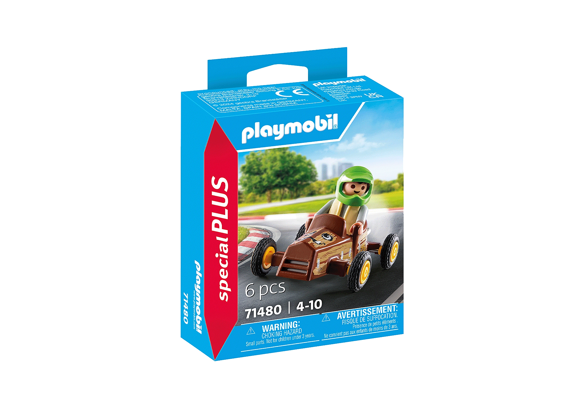 Playmobil-Child with Go-Kart-71480-Legacy Toys