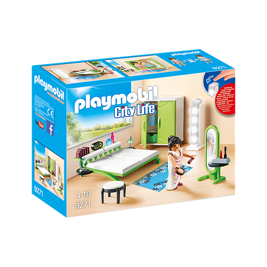 Playmobil-City Life - Bedroom-9271-Legacy Toys