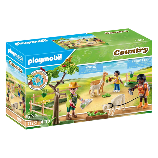 Playmobil-Country - Alpaca Hike-71251-Legacy Toys